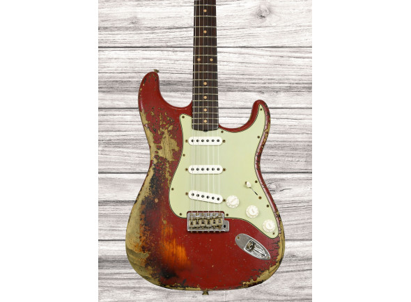 Fender Custom Shop Limited Edition 61 Stratocaster Super Heavy Relic 3TSB Dakota Red Fender Custom Shop Limited Edition 61 Stratocaster Super Heavy Relic 3TSB Dakota Red